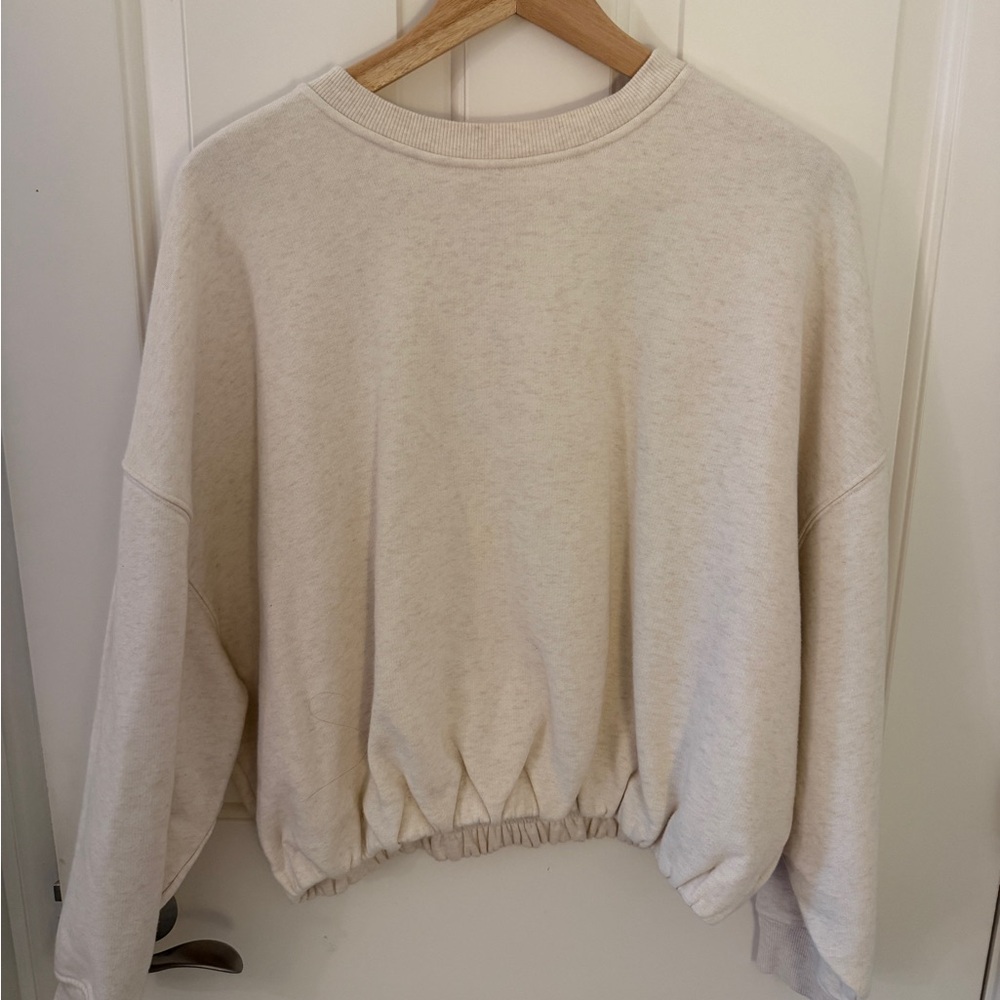 Nuuds cinch waist sweatshirt